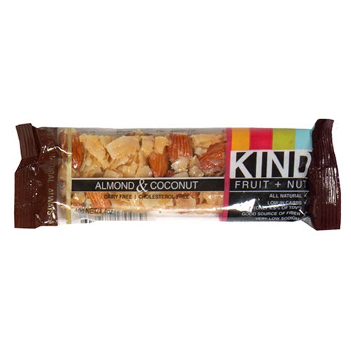KIND Bar Almond & Coconut, 1.4-Ounce Bars (Pack of 8)