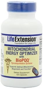 Life Extension Mitochondiral Energy Support W/BioPQQ 120 Capsules