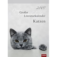 Gro�er Literaturkalender Katzen 2007.