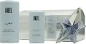 Angel By Thierry Mugler For Women. Set-eau De Parfum Spray .8 Ounces & Shower Gel .83 Ounces & Body Lotion 3.5 Ounces & Jewelry Box