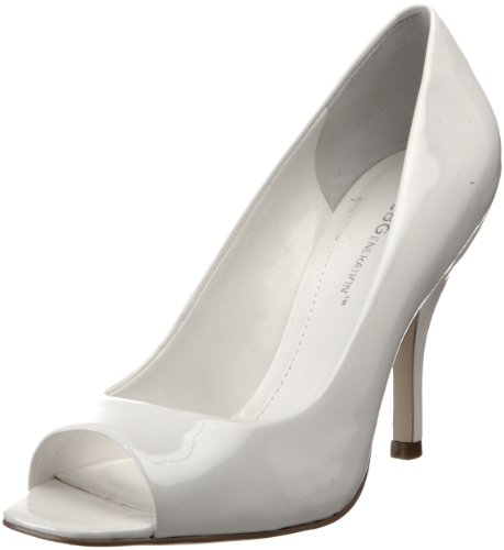 BCBGeneration Women's Ariel Patent Peep-Toe Pump