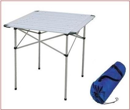 CAMPINGTISCH TISCH GARTENTISCH KLAPPTISCH ALU 70X70 NEU