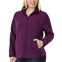 Merona&reg; Plus Bonded Fleece Jacket - Purple