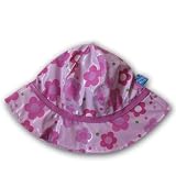 Little Girl's Pink Flower Rain Hat