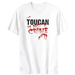 Being A ... Toucan Is Not A Crime Tiere Herren T-Shirt (Wei�, Gr��en X-Small - XXX-Large)