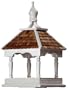 Country Nests 206762 White Garden Enchantment Wild Bird Feeder