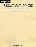 Broadway Songs: Budget Books