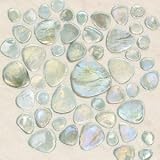 Daltile Glass Pebbles Mosaic Petra Iridescent Ceramic Tile & Stone