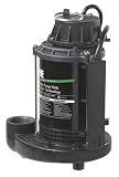 41QGSaFPACL. SL160  Wayne CDUCAP850 1/2 Horsepower Cast Iron and Steel Switch Genius Technology Sump Pump