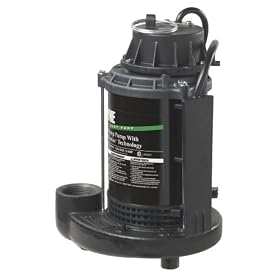 Wayne CDUCAP850 1/2 Horsepower Cast Iron and Steel Switch Genius Technology Sump Pump