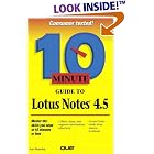Click here to buy 10 Minute Guide to Lotus Notes 4.5 (3rd Edition) by Sue Plumley.
