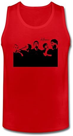 Herrys Deftones Metal Band Group Photo Men's Vest Red XX-Large