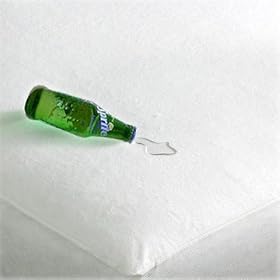 Linens Limited Terry Towelling Waterproof Mattress Protector, Single