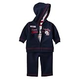 Newborn Boys' JUST ONE YOU Made by Carter s &Acirc;&reg; Navy 3pc Heart Breaker Cardigan Set 6M