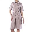 Isaac Mizrahi Shirt Dress - Smoky Grape