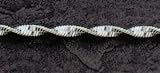 Image of Sterling Silver 2.75mm Fancy Herringbone Chain Necklace (Available in Different Sizes)