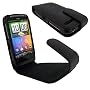 igadgitz NOIR Cuir v�ritable Housse Etui pour HTC &hellip de igadgitz