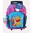 Disney Tigger & Pooh Rolling Backpack w/Wallet : Full size School Backpack