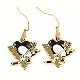 Pittsburgh Penguins Dangle Earrings
