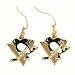 Pittsburgh Penguins Dangle Earrings