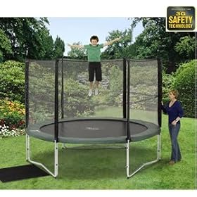 PLUM PLAY 10FT OMEGA 3G GARDEN TRAMPOLINE ENCLOSURE) TRAMPOLINE NOT INCLUDED