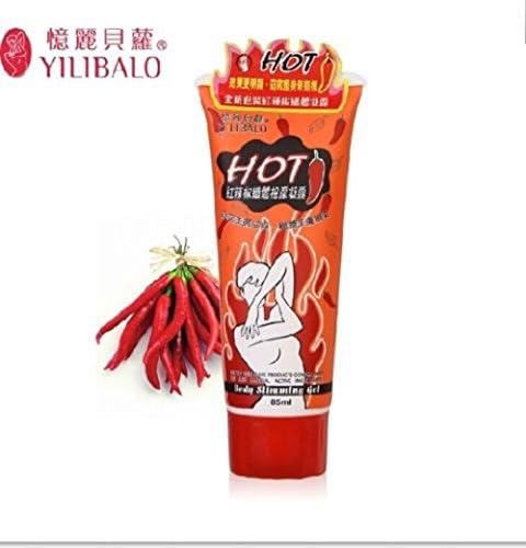 2 Bottles, 1 Balo Hot Chilli and 1 Balo Coffee Body Slimming Gel Anti-cellulite