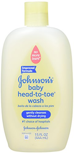 Johnson's Head-to-Toe Baby Wash, 15-Ounce Package (Pack of 6)