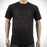 Altamont Stacked tee Black/charcoal Small