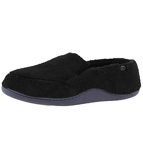 Isotoner Men's Microterry Slip-On Slippers