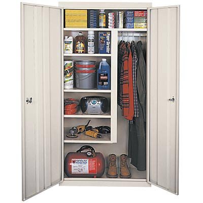 Janitor Storage Cabinet  30in.W x 72in.H, Model# J-307