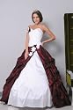 Hochzeits-shop-hamburg BK1030 Neckholder Brautkleid mit Schnürung u. Schleppe