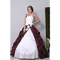 Hochzeits-shop-hamburg BK1030 Neckholder Brautkleid mit Schn�rung u. Schleppe