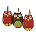 Owl Resin Shower Curtain Hooks