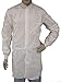 Epic 846855-XL Microporous Coated Cleanroom Frock, XL, Capacity, Volume, Polyethylene/Polypropylene Blend, x Large, White (Pack of 30)