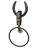 Rustic Western Horseshoe and Spur Bathroom Towel Ring