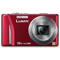 Panasonic Lumix DMC-TZ22EG-R Digitalkamera (14 Megapixel, 16-fach opt. Zoom, 7,5 cm (3 Zoll) Touch LC-Display, GPS, Full HD, 3D, bildstabilisiert) rot