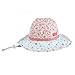 Millymook Girls Reversible Cotton Sun Hat Rosie Posy Floppy Hat, UPF50+