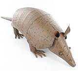 Large Springy Metal Armadillo Yard Art / Sculpture - Decorative Rustic Western