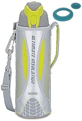 THERMOS 【Amazon.co.jp限定・交換用パッキンセット付】 真空断熱スポーツボトル 1.0L シルバー FEO-1000F SL