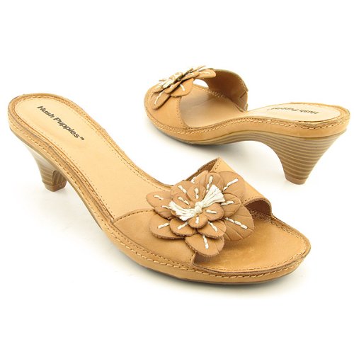 HUSH PUPPIES Truro Sandals Slides Shoes Beige Womens