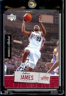 2005 06 Upper Deck Rookie Debut LeBron James Cleveland Cavaliers Basketball Card #15 - Mint Condition - In Protective Display Case !!