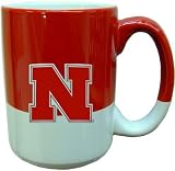 Nebraska Cornhuskers 2-Tone Grande Mug Red/White