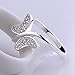 Fashion 925 Sterling Silver Jewelry Cute Butterfly Lovely Korean Party Ring
