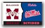 Mississippi Rebels / Mississippi State Bulldogs Rivalry Flag - 3'x5'