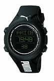 Puma - PU910781002 - Montre Homme - Quartz Digital - Cadran Noir - Bracelet Caoutchouc Noir