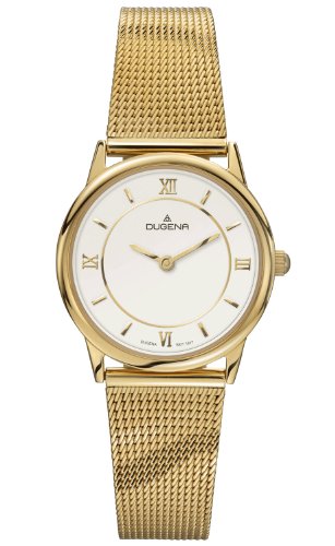 Dugena Damen-Armbanduhr XS Basic Analog Edelstahl 4460440 Preisvergleich