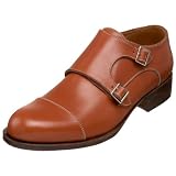 John Fluevog Men's Herbert Monkstrap,Cognac,7.5 M US