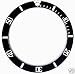 Bezel Insert for Rolex Submariner Black 16610 Top Qlty