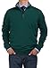 Bianco B Men's Mock Neck 1/4 Zip Sweater Relaxed Fit