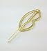 yueton Pack of 5 Girl Punk Hollow Out Hair Clip Moon Triangle Infinity Lip Round Shape Hairpin Clamps Accessories Barrettes Bobby Pin Women's Headwear